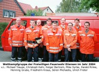 t37 -  Wettkampfgruppe Feuerwehr Eilensen 2004